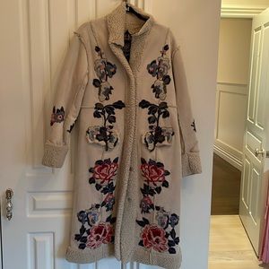 Biya by Johnny Was Fleece Coat